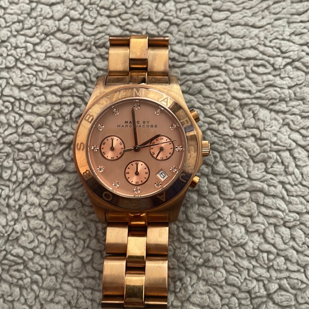 Marc By Marc Jacobs rose gold ladies watch